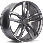 Statusfälgar Style Anthracite Front Polished 7.5x17 jako:5x112 et:35