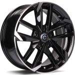 Statusfälgar Rennes Black Front Polished 7.5x17 jako:5x108 et:45