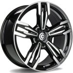 Statusfälgar Dynamite Black Front Polished 9.5x19 jako:5x120 et:38