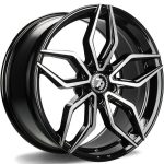 Statusfälgar SCF-D Black Front Polished 8x18 jako:5x112 et:35