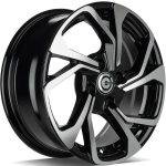 Statusfälgar Swift Black Front Polished 6.5x15 jako:4x100 et:35