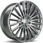 Statusfälgar Prestige Anthracite Front Polished 7.5x17 jako:5x112 et:45