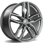 Statusfälgar Style Matt Anthracite Front Polished 9x20 jako:5x112 et:35
