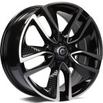 Statusfälgar Force Black Front Polished 6.5x16 jako:5x114,3 et:40