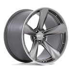 Statusfälgar TTF MATTE ANTHRACITE W/ MACHINED LIP 12x20 jako:5x115 et:6