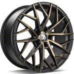 Statusfälgar SV-C Black Glossy Gold Front 8x18 jako:5x120 et:33