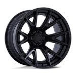 Statusfälgar FC402 CATALYST MATTE BLACK W/ GLOSS BLACK LIP 10x20 jako:6x139,7 et:-18