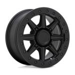 Statusfälgar WEBB UTV BEADLOCK MATTE BLACK 7x14 jako:4x110 et:51