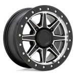 Statusfälgar WEBB UTV GLOSS BLACK W/ MACHINED FACE 7x14 jako:4x156 et:51