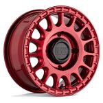 Statusfälgar SANDSTORM UTV CANDY RED 7x15 jako:4x110 et:51