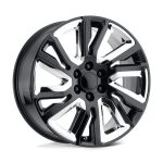 Statusfälgar PR202 GLOSS BLACK W/ CHR ACC 9x22 jako:6x139,7 et:28