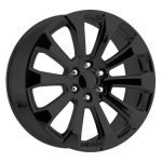Statusfälgar PR204 GLOSS BLACK 9x22 jako:6x139,7 et:28