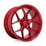 Statusfälgar ABL-37 MONARCH CANDY RED 9x20 jako:5x112 et:25