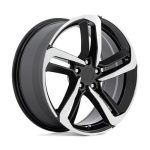 Statusfälgar PR216 GLOSS BLACK MACHINED 8x18 jako:5x114,3 et:45