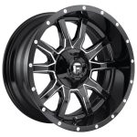 Statusfälgar D627 VANDAL GLOSS BLACK MILLED 9x20 jako:5x139,7/150 et:1