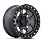Statusfälgar KM550 RIOT SBL ANTHRACITE W/ SATIN BLACK LIP 9x18 jako:5x127 et:18