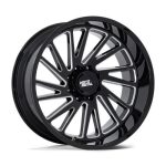 Statusfälgar MO811 COMBAT GLOSS BLACK MILLED 12x24 jako:6x135 et:-44