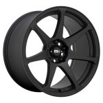 Statusfälgar MR154 BATTLE MATTE BLACK 8x17 jako:5x114,3 et:43