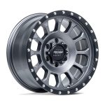Statusfälgar PA34 ROCKWELL MATTE GRAPHITE W/ BLACK LIP 8.5x17 jako:5x127 et:0