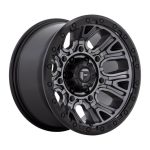 Statusfälgar D825 TRACTION MATTE GUNMETAL W/ BLACK RING 9x20 jako:6x139,7 et:1