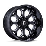 Statusfälgar FC862 SCEPTER GLOSS BLACK MILLED 9x20 jako:5x127 et:1
