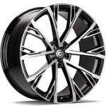 Statusfälgar STAR Black Front Polished 8.5x19 jako:5x112 et:35