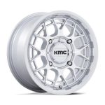 Statusfälgar KS139 TECHNIC UTV GLOSS SILVER MACHINED 7x15 jako:4x137 et:38