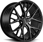 Rautamo Netto R-SERIES R16 Brushed Dual Black 8.5x19 jako:5x112 et:45