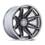 Statusfälgar FC401 BRAWL PLATINUM W/ CHROME LIP 10x20 jako:8x165,1 et:-18