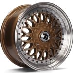 Statusfälgar SV-E Bronze Lip Polished 7x15 jako:4x100/114,3 et:30