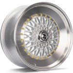 Statusfälgar SV-F Silver Front Polished 7x16 jako:4x100/114,3 et:35