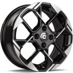 Statusfälgar ZOMBIE Black Front Polished 6x15 jako:4x100 et:40