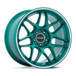 Statusfälgar MR158 TSUBAKI HOKKAIDO GREEN W/ MACHINED LIP 9.5x18 jako:5x112 et:35