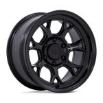 Statusfälgar BR017 ETOSHA MATTE BLACK 8.5x17 jako:6x139,7 et:-10
