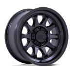 Statusfälgar PA203 BEACON MATTE BLACK 8.5x17 jako:6x139,7 et:0