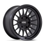 Statusfälgar KM447 IMPACT FORGED MONOBLOCK SATIN BLACK 8.5x17 jako:6x139,7 et:-10
