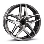 BORBET Z Mistral Anthracite Gloss Pol 7.5x18 jako:5x112 et:44