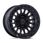 Statusfälgar KM552 IMS MATTE BLACK W/ GLOSS BLACK LIP 9x20 jako:5x127 et:18
