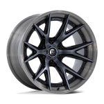 Statusfälgar FC402 CATALYST GLOSS BLACK BRUSHED DARK TINT 12x24 jako:8x180 et:-44