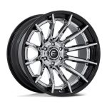 Statusfälgar FC403 BURN CHROME W/ GLOSS BLACK LIP 9x20 jako:6x135 et:1
