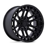 Statusfälgar FC874 CELSIUS MATTE BLACK W/ GLOSS BLACK LIP 10x20 jako:6x139,7 et:-18