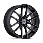 Statusfälgar NC280 PRODIGY 6 GLOSS BLACK DARK TINTED CLEAR 10x24 jako:6x135 et:25