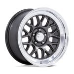 Statusfälgar VN516 G-FORCE MATTE ANTHRACITE W/ DIAMOND CUT LIP 10x18 jako:5x114,3 et:25