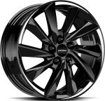 RONAL R70 Jet Black White Tail 7.5x18 jako:5x112 et:49