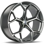Statusfälgar Fancy Anthracite Front Polished 9x20 jako:5x112 et:30