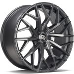 Statusfälgar SV-C Titan Black 7.5x17 jako:5x114,3 et:40