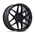Statusfälgar NC281 RISE GLOSS BLACK 10.5x22 jako:5x115 et:18
