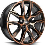 RONAL R71 Jet Black Copper Matt Front Cu 10.5x21 jako:5x130 et:64
