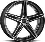 Rautamo Netto OXIGIN Concave Black Full Polish 10x22 jako:5x108 et:45