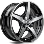Statusfälgar Crow Black Front Polished 5.5x13 jako:4x100/98 et:30